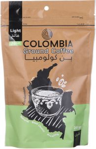 Colombia Ground Light Coffee with Cardamom
