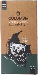 Colombia Ground Dark Coffee with Cardamom