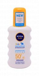 Nivea Protect & Care Water Resistant Kids Sun Spray for Sensitive Skin SPF 50+ - perfume free
