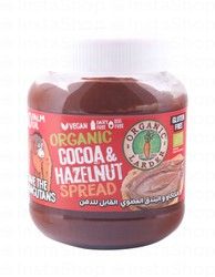Organic Larder Cocoa & Hazelnut Spread - gluten free, dairy free, egg free, palm oil free, vegan