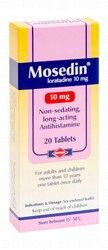 Mosedin 10mg Loratadine Non Sedating Anti Histamine
