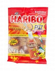 Haribo Happy Fizz Candy Cola Flavor