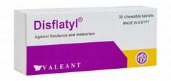 Disflatyl Chewables for Treating Flatulence & Meteorism