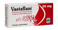 Vastaflam 50mg Diclofenac Potassium Analgesic & Anti-Inflammatory