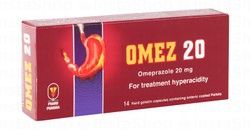 Omez 20mg Omeprazole for Treating Hyperacidity