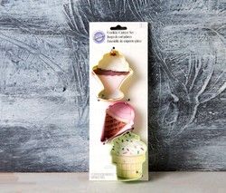Wilton Ice Cream Cookie Cutter Set
