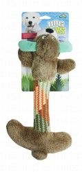 Pet Star Brown Animal Shape Chew Dog Toy