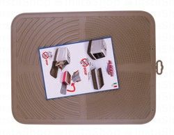Georplast Brown Cat Litter Mat (42x33m)