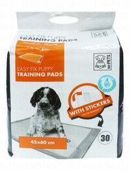 M-Pets Easy Fix Puppy Training Pads with Stickers (45x60cm)