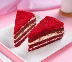 Red Velvet Cake Slices