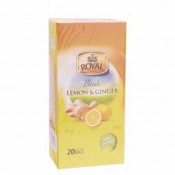 Royal Herbs Lemon & Ginger Tea (20 Bags)