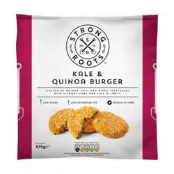 Strong Roots Frozen Kale & Quinoa Burger
