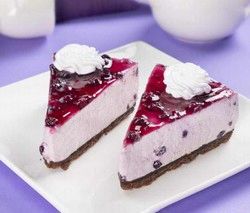 Blueberry Cheesecake Slices