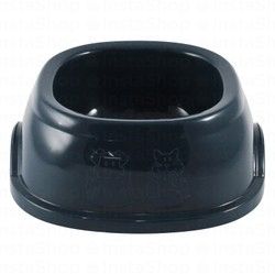 Stefanplast Medium Black Plastic 400ml Pet Bowl