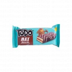 Todo Max Vanilla Cake Bar with Cocoa Filling & Coating