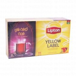 Lipton Yellow Label Black Tea Bags with Mug