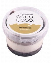 Coco Yogo Frozen Banoffee Cheesecake - gluten free, vegan