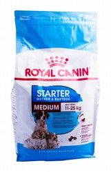 Royal Canin Starter Dry Food for Mother & Babydog Medium Breed Dogs (Up to 11-25kg)