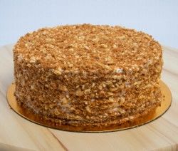 Eggless Butterscotch Cake