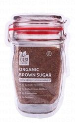 Desi Organic Brown Sugar - artificial color additives free, fertilizers free, preservatives free