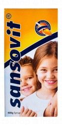 Sansovit Multivitamin & Calcium Syrup for Kids