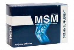 MSM 1000mg Methyl Sulphonyl Methane Joints & Muscles Support Supplement