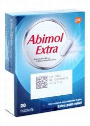 Abimol Extra Paracetamol & Caffeine Anhydrous Analgesic & Antipyretic