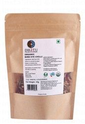 Dhatu Organic Bird Eye Chilli Peppers - vegan