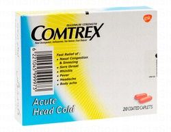 Comtrex Acute Head Cold Maximum Strength Antihistamine Caplets