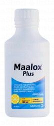 Maalox Plus Oral Suspension Antacid Lemon Flavor