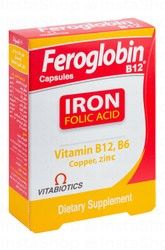 Vitabiotics Feroglobin Iron Folic Acing Supplement