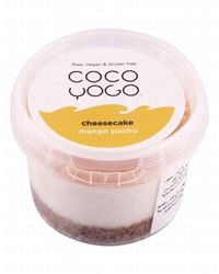 Coco Yogo Frozen Mango Pasho Cheesecake - gluten free, vegan