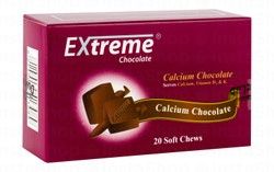 Extreme Calcium Chewable Supplement with Vitamin D3 & K Chocolate Flavor