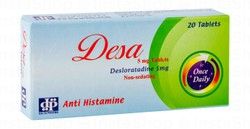 Desa 5mg Desloratadine Non-Sedating Anti Histamine