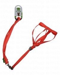 Nunbell Orange Dog Leash with Harness