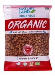 Natureland Organic Whole Chana Dal