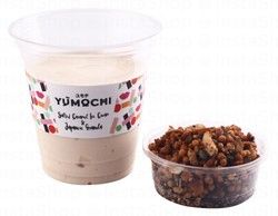 Salted Caramel Ice Cream with Granola