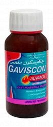 Gaviscon Advance Oral Suspension Aniseed Flavor for Heart Burn & Indigestion Relief