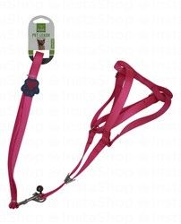 Nunbell Pink Dog Leash with Harness