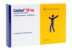 Catafast 50mg Diclofenac Potassium Analgesic & Anti-Inflammatory Granules
