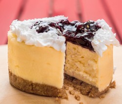 Mini Blueberry Cheesecake