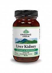 Organic India Liver &amp; Kidney Herbal Supplement - GMO free
