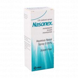 Nasonex Aqueous Nasal Spray 0.05% Scent Free