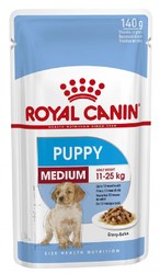 Royal Canin Health Nutrition  Wet Dog Food for Puppies, Medium Breeds (0-12 Months &amp; 11-25kg)