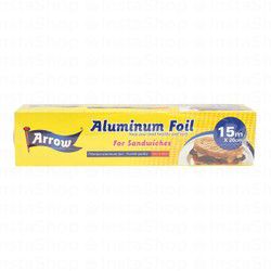 Arrow  Aluminium Sandwich Foil (20cm x 15m)