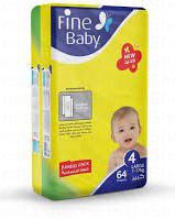Fine Baby Diapers Large Size 4 (7-14kg)
