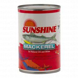Sunshine Mackerel in Natural Oil and Brine