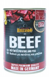 Belcando Complete Wet Dog Food with Beef, Potatoes, Peas &amp; Chia Seeds