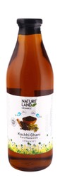 Natureland Organic Cold Pressed Pure Mustard Oil - vegan