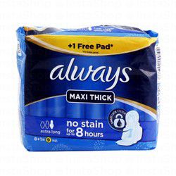 Always Maxi Thick No Stain Pads Extra Long